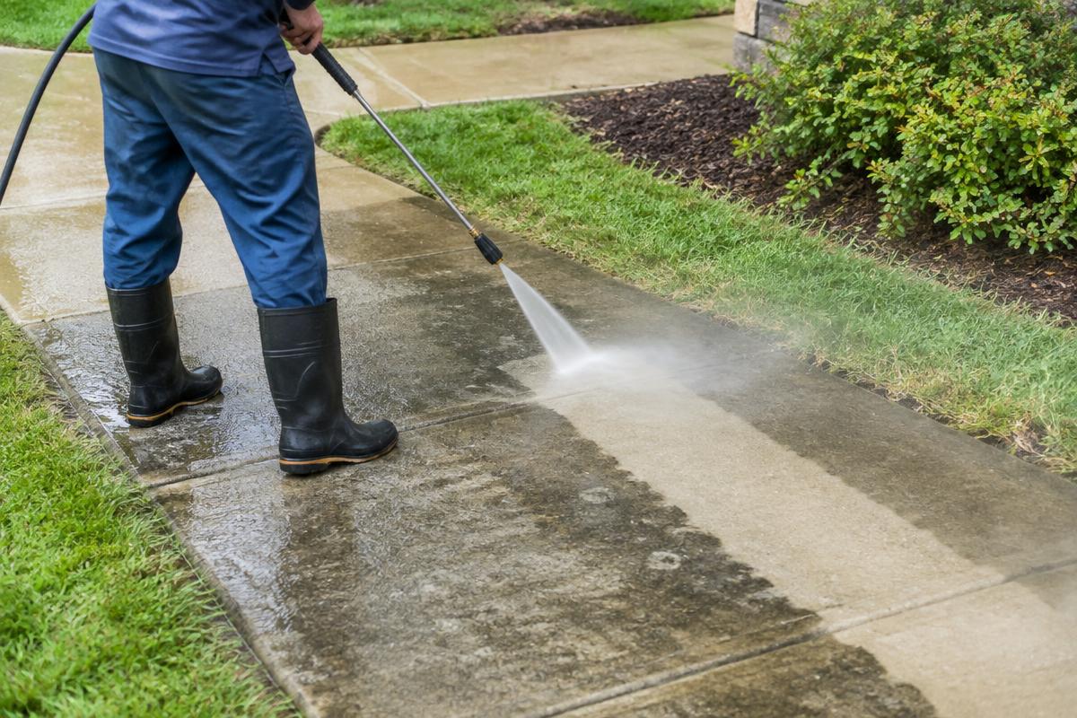 Concrete Cleaning Brisbane project 3