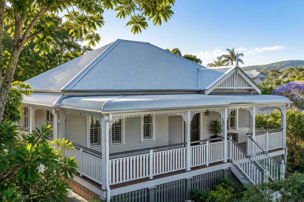 Clean roof on a home in Ipswich